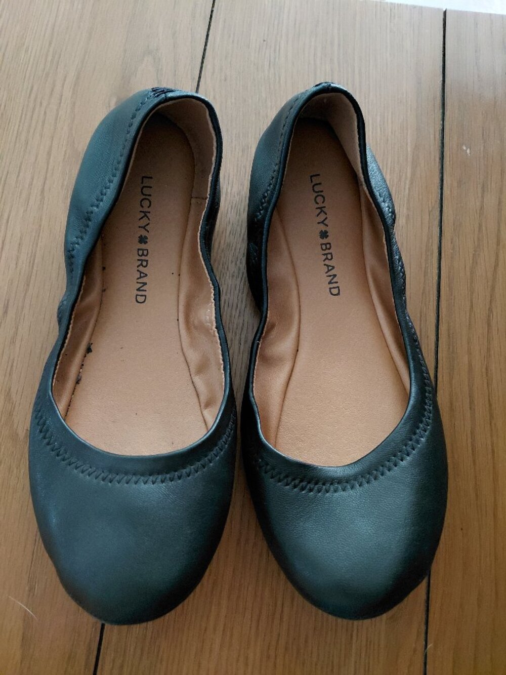 Lucky Brand Black Flats Shoes Size 7